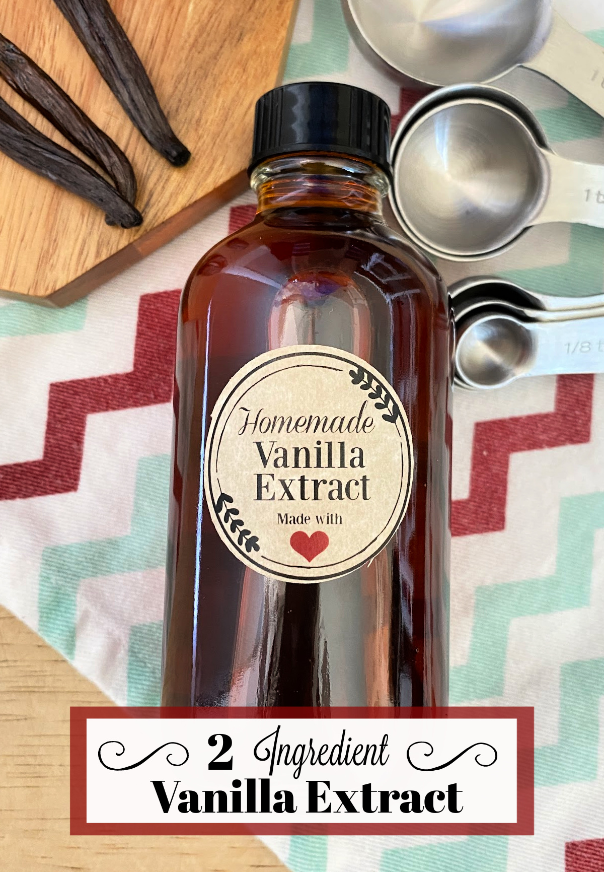 Homemade Vanilla Extract 