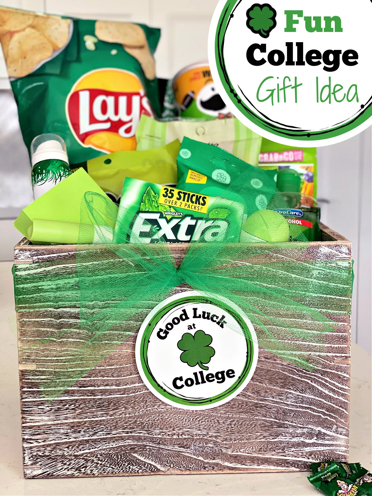 Green Themed Gift Basket