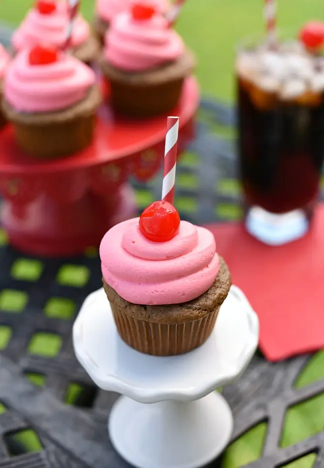 Cherry Coke Cupcake Recipe