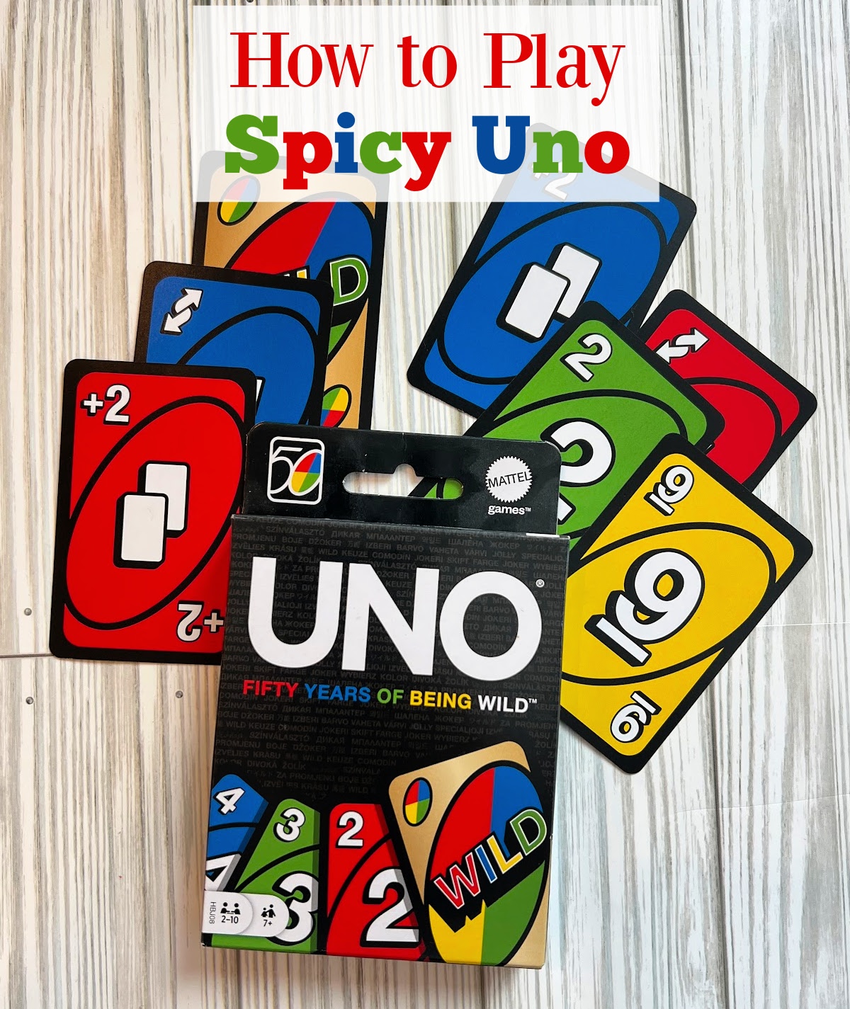 How to Play Spicy Uno: