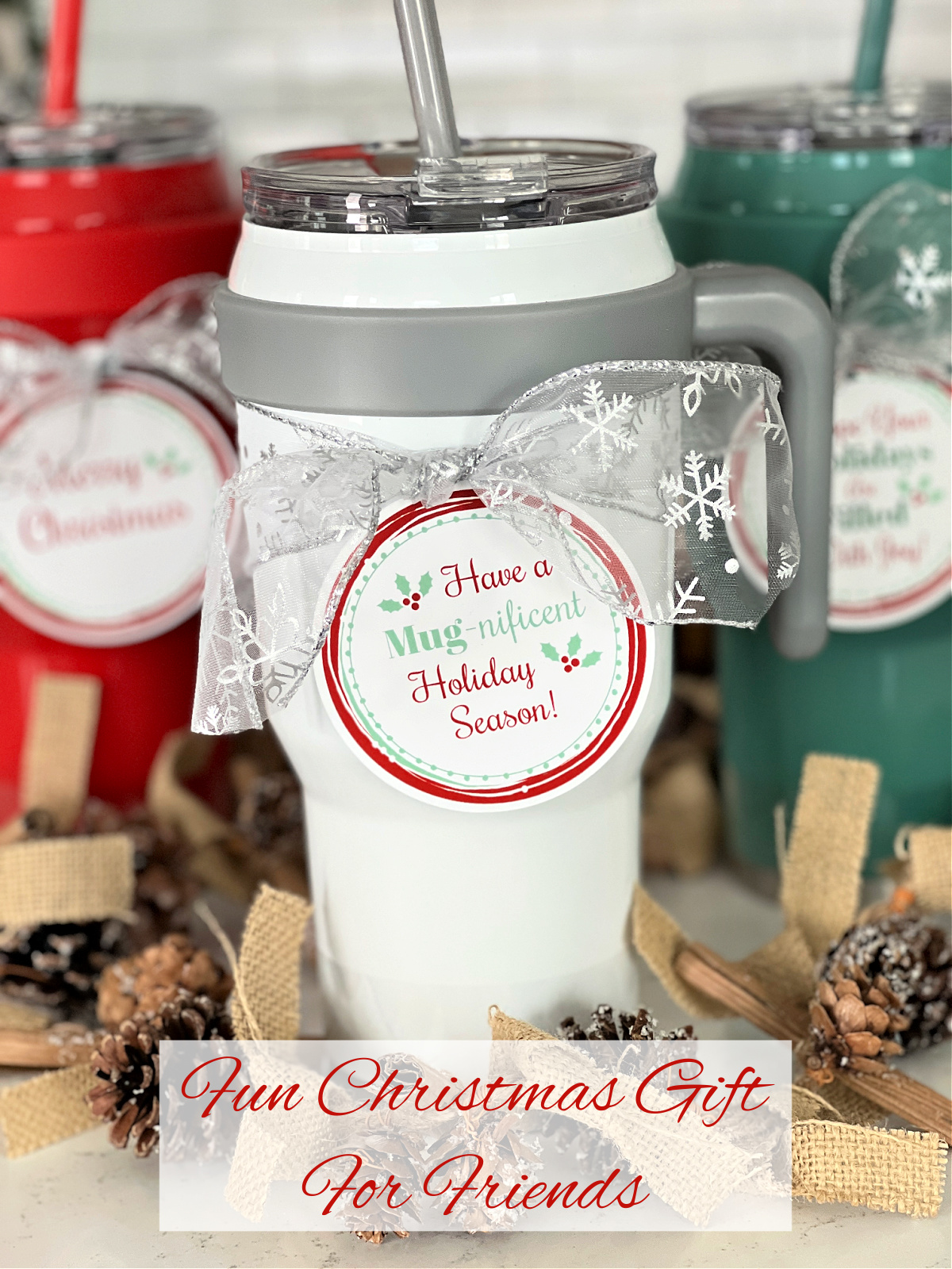Mug Themed Christmas Present Idea for Friends: